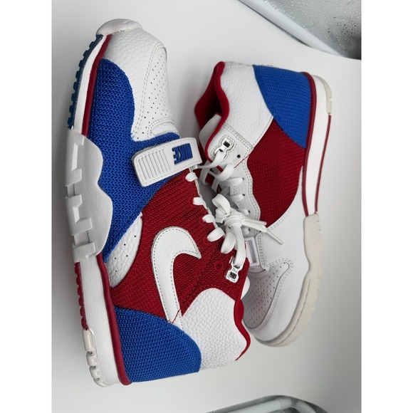 Rare Brand New In Box Nike Air Trainer 1 Mid Qs Puerto Rico Men's Size 11  DS - Picture 3 of 11